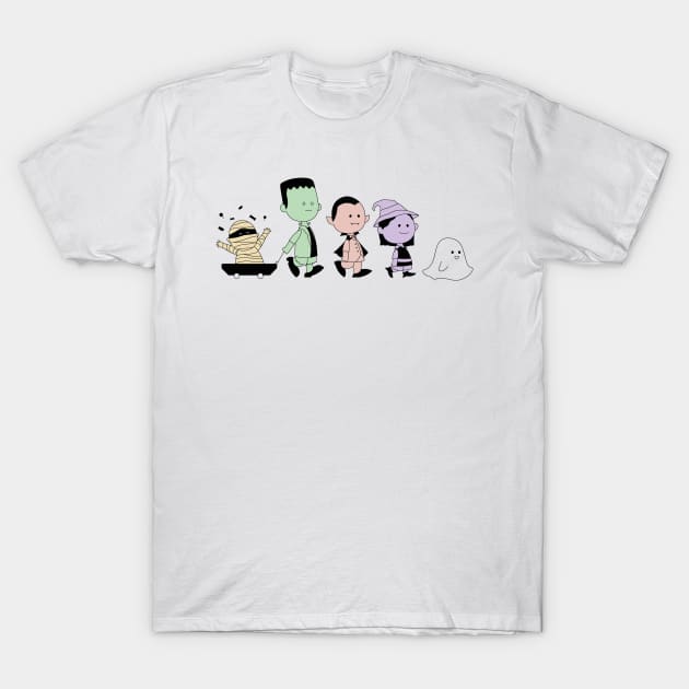 halloween friends T-Shirt by Micapox